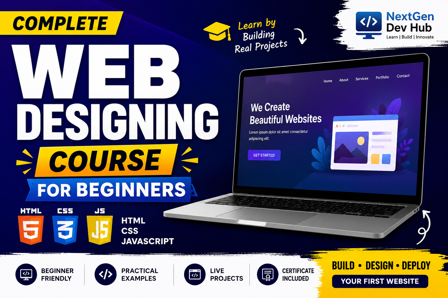 Complete Web Designing Course for Beginners